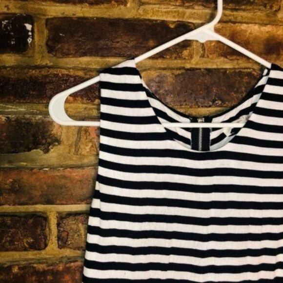 Spense Floral Striped Spring Sleeveless Mini Dress Women's Size 6 - Picture 2 of 7